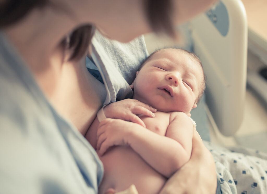 Woman with Newborn OB Care with Lovelace Family Medicine